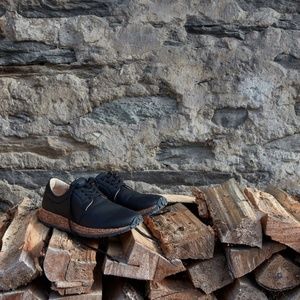 [Birkenstock] Wrigley Black Leather Shoe 38 NWoT